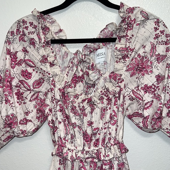 Misa Los Ángeles Ara Floral Ruffle Dress - Picture 6 of 10